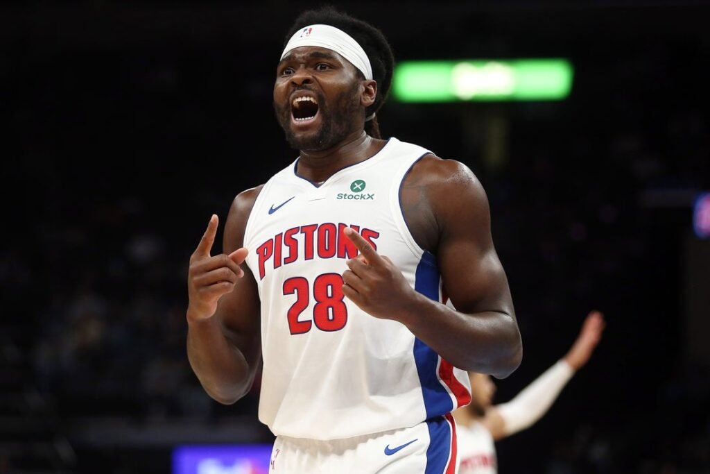 Pistons C Isaiah Stewart (calf) out at least a week