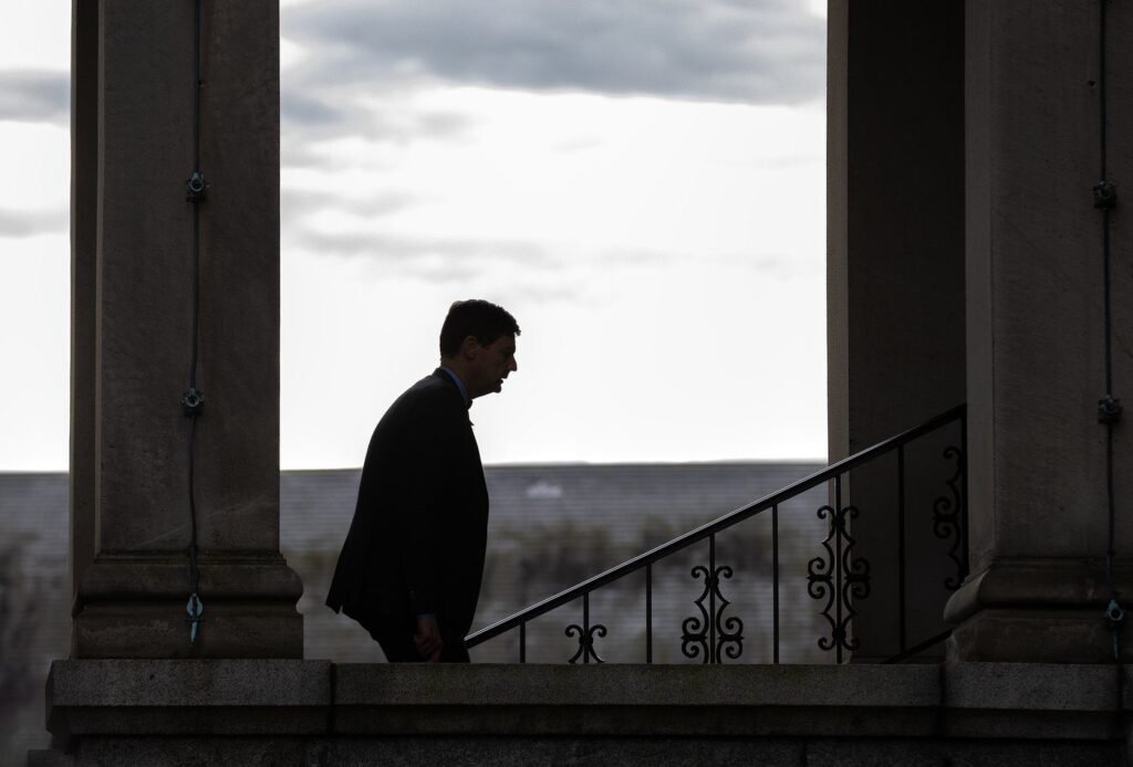 Premier Eby defends budget after credit drop, but opposition says B.C. is going broke