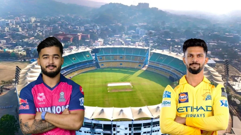 RR vs CSK, IPL 2026: Barsapara Stadium Pitch Report and Guwahati Weather Forecast RR vs CSK, IPL 2026: Barsapara Stadium Pitch Report and Guwahati Weather Forecast