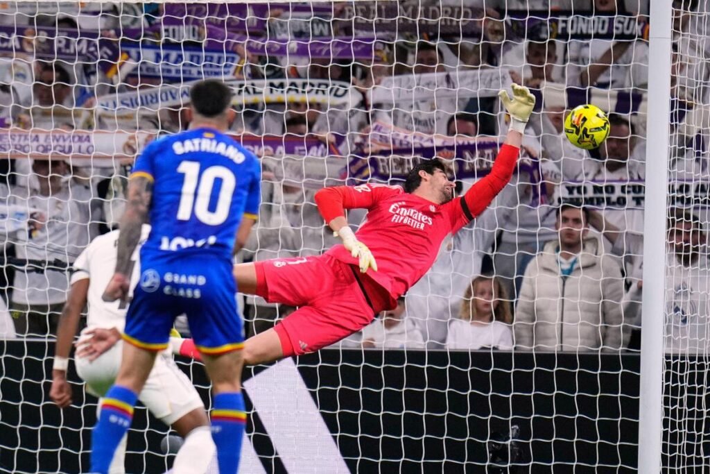 Real Madrid trail to shock Getafe goal Real Madrid trail to shock Getafe goal