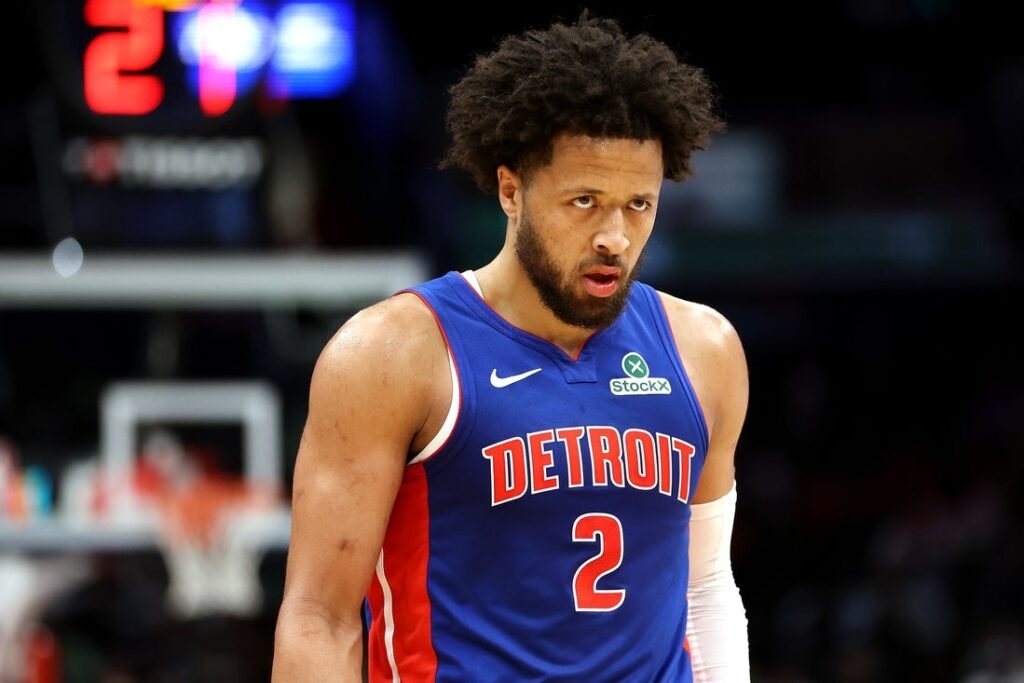 Report: Pistons star Cade Cunningham out with collapsed lung