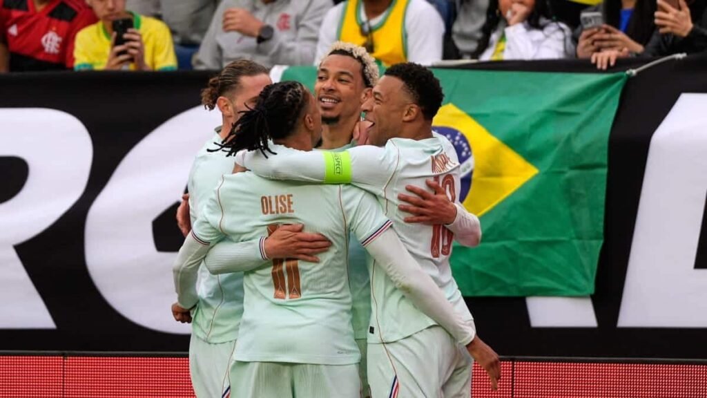 Report, result and goals as Les Bleus topple Selecao