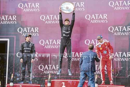Russell conquista el GP de Australia; Checo Pérez, 16 Russell conquista el GP de Australia; Checo Pérez, 16