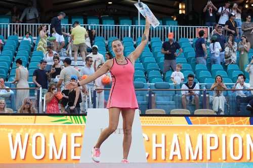 Sabalenka reconquista el Abierto de Miami Sabalenka reconquista el Abierto de Miami