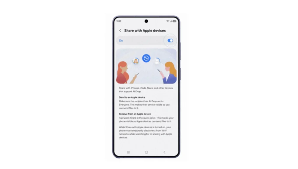 Samsung’s Galaxy S26 will get Apple AirDrop support starting today Samsung's Galaxy S26 will get Apple AirDrop support starting today