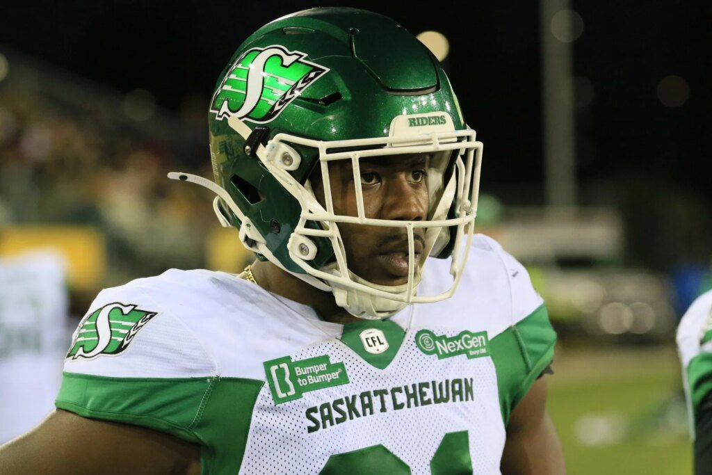 Saskatchewan Roughriders have younger defensive ends who can be 'outstanding' in CFL: Corey Mace