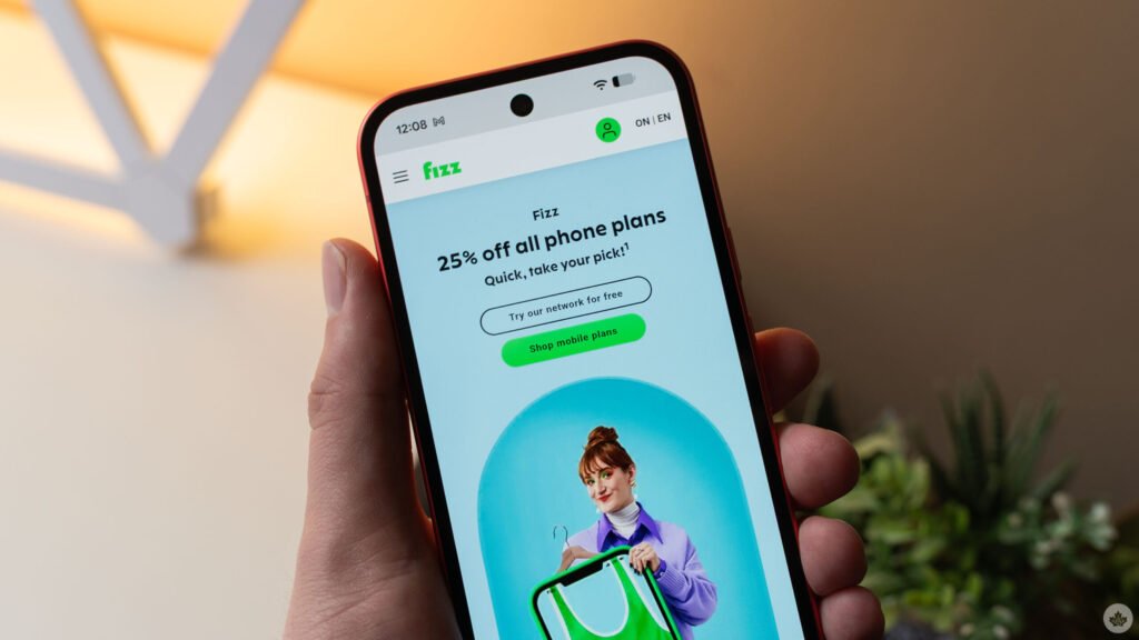 Save 25% on Fizz Mobile plans in select provinces
