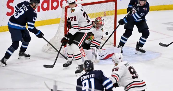 Scheifele scores OT winner as Winnipeg Jets down Blackhawks 3-2 – Winnipeg Scheifele scores OT winner as Winnipeg Jets down Blackhawks 3-2 - Winnipeg