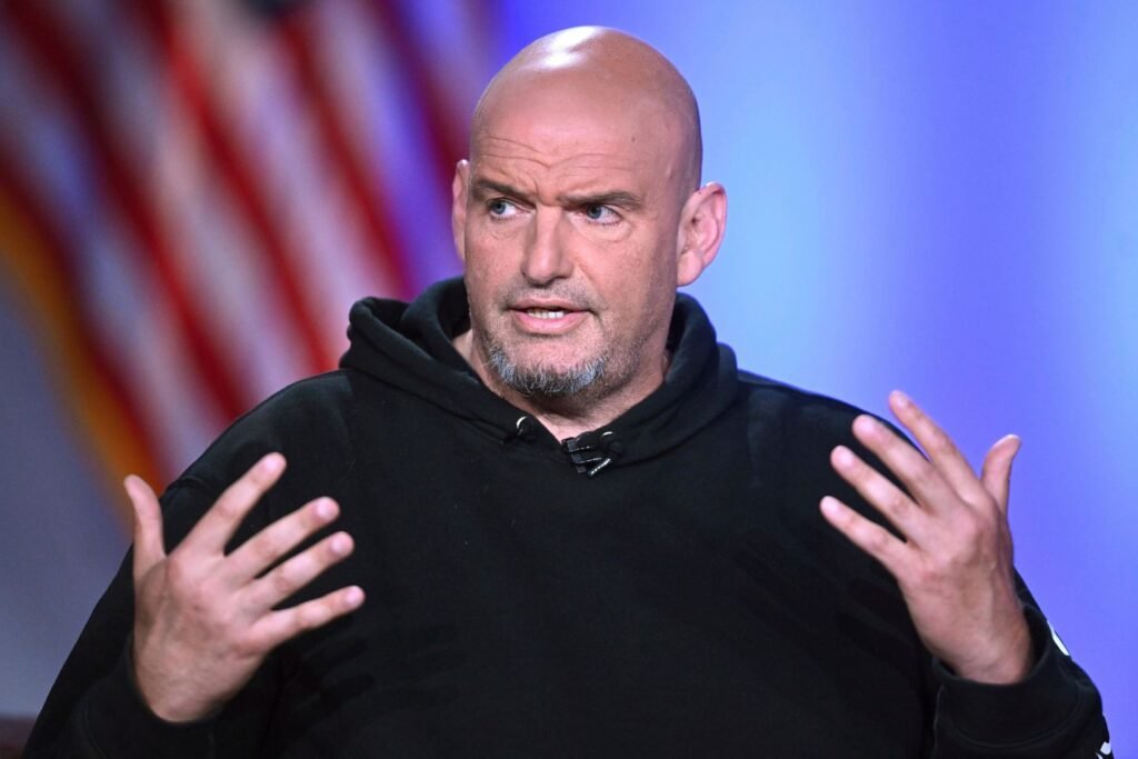 Sen. John Fetterman stands with Trump after strike on Iran, breaks with fellow Democrats
