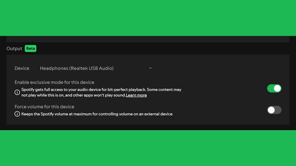 Spotify rolls out 'bit-perfect' playback in Windows app