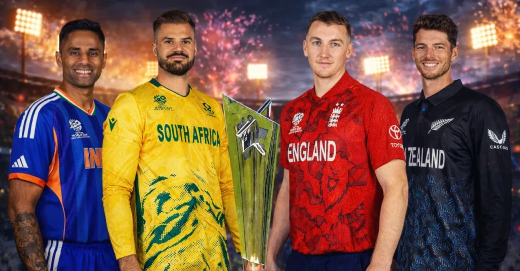 T20 World Cup 2026 Semifinals: Date, Match Time, Venue, Broadcast and Live Streaming details T20 World Cup 2026 Semifinals: Date, Match Time, Venue, Broadcast and Live Streaming details