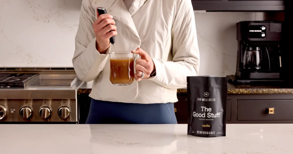 This Vanilla-Flavored Coffee Booster Improves Focus and Glow