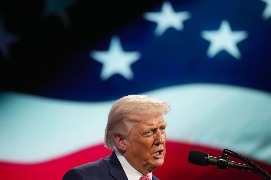 Trump heaps praise on Middle East allies, slams NATO at Saudi investment summit