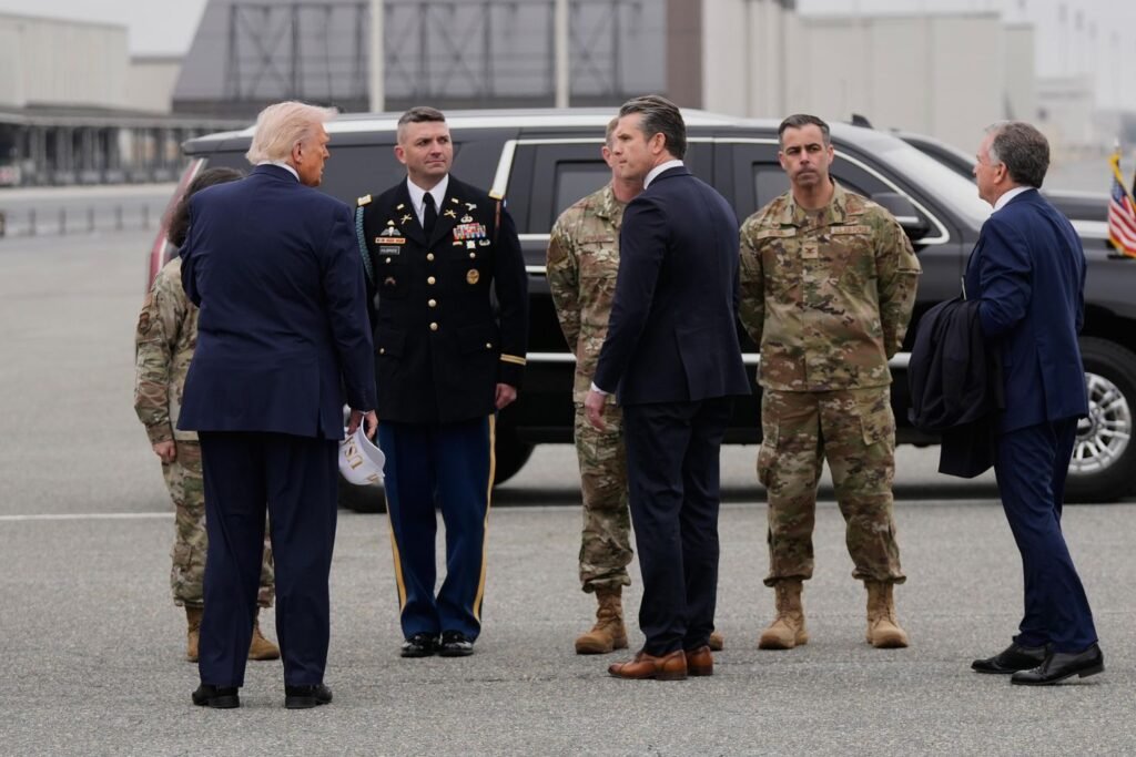Trump honors 6 soldiers killed in Iranian drone strike
