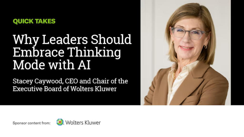 Video Quick Take: Why Leaders Should Embrace Thinking Mode with AI