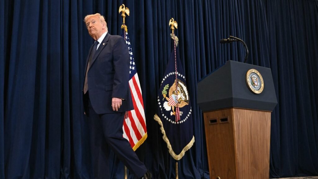 Voters who swung to Trump in 2024 are against his Iran war : NPR