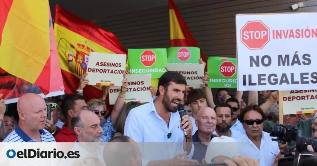 Vox entra a gobernar en el Ayuntamiento de Torre Pacheco en coalición con el PP, a espaldas de la dirección nacional Vox entra a gobernar en el Ayuntamiento de Torre Pacheco en coalición con el PP, a espaldas de la dirección nacional
