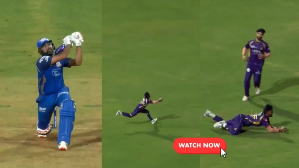 WATCH: Anukul Roy’s stunning catch ends Rohit Sharma’s blitz in MI vs KKR IPL 2026 clash WATCH: Anukul Roy’s stunning catch ends Rohit Sharma’s blitz in MI vs KKR IPL 2026 clash