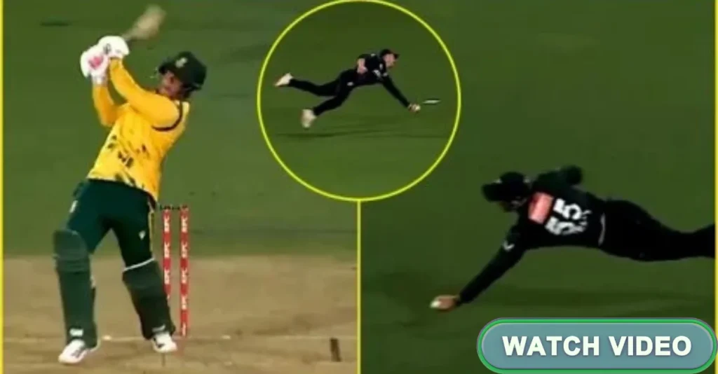 WATCH: Nick Kelly pulls off a jaw-dropping one-handed diving catch to dismiss Rubin Hermann in NZ vs SA 5th T20I WATCH: Nick Kelly pulls off a jaw-dropping one-handed diving catch to dismiss Rubin Hermann in NZ vs SA 5th T20I