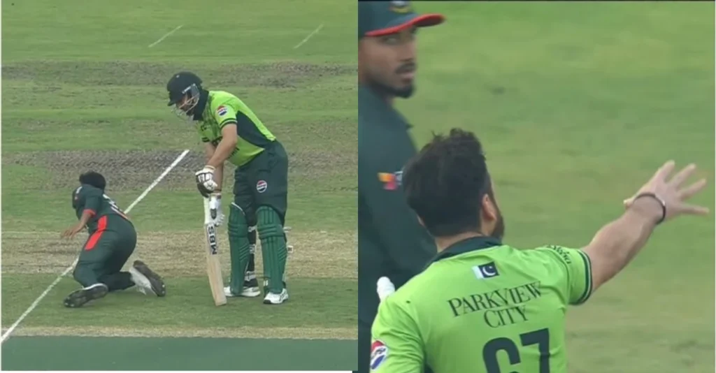 WATCH: Salman Agha loses cool after unusual run out by Mehidy Hasan Miraz in BAN vs PAK 2nd ODI WATCH: Salman Agha loses cool after unusual run out by Mehidy Hasan Miraz in BAN vs PAK 2nd ODI