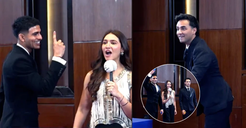 WATCH: Shubman Gill trolls Abhishek Sharma and SRH in fun segment with Sahiba Bali WATCH: Shubman Gill trolls Abhishek Sharma and SRH in fun segment with Sahiba Bali