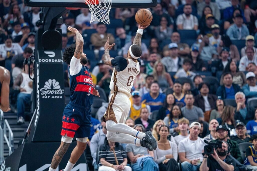 Warriors defeat Wizards, improve play-in positioning