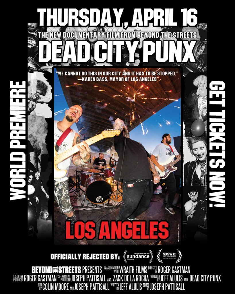 Watch the trailer for Dead City Punx doc, made with Zack de la Rocha