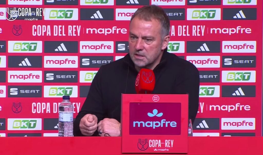 ‘We’re disappointed, but also proud of what we saw’ – Hansi Flick on Barcelona Copa elimination 'We're disappointed, but also proud of what we saw' - Hansi Flick on Barcelona Copa elimination