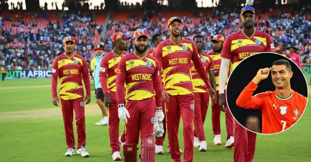 West Indies spinner jokingly calls on Cristiano Ronaldo for help as team remains stranded in India after T20 World Cup exit