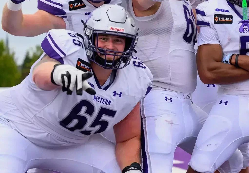 Western Mustangs’ Keegan O’Neil wins bench press at 2026 CFL Combine Western Mustangs' Keegan O'Neil wins bench press at 2026 CFL Combine