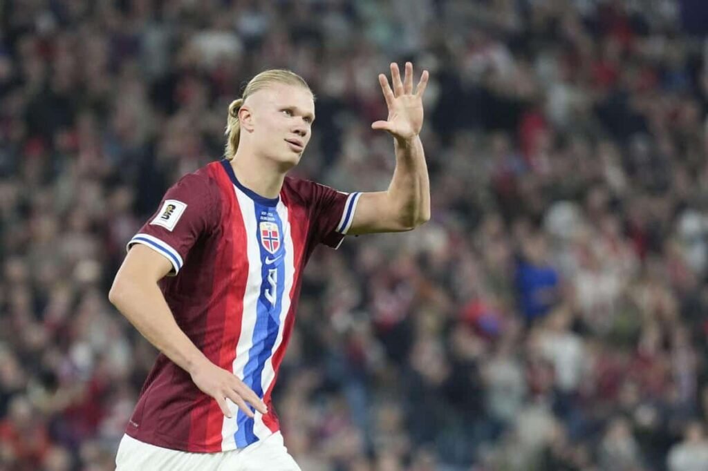 Who topped the UEFA World Cup 2026 qualifying top scorers list?