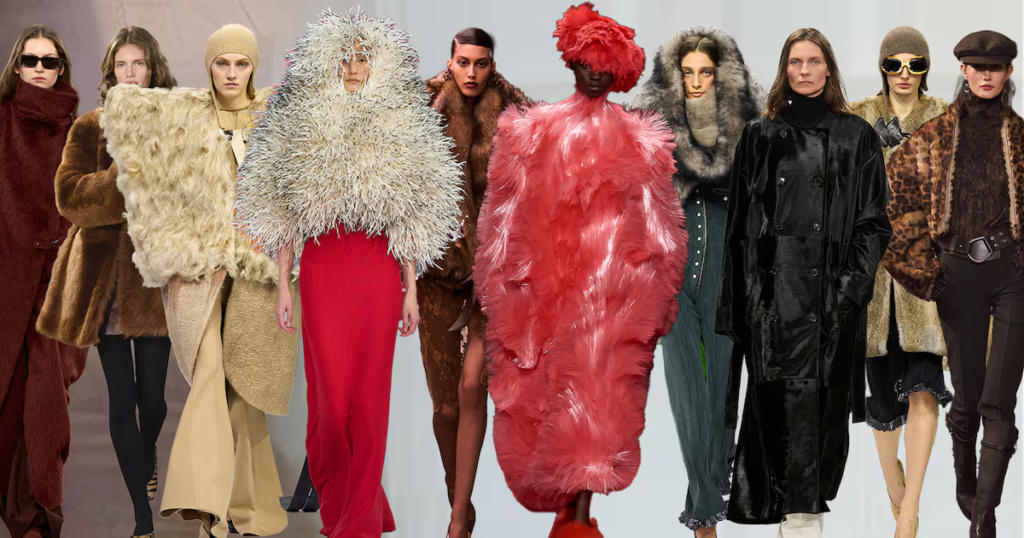 Why Feathers, Pony Hair and More Are Everywhere in Fashion