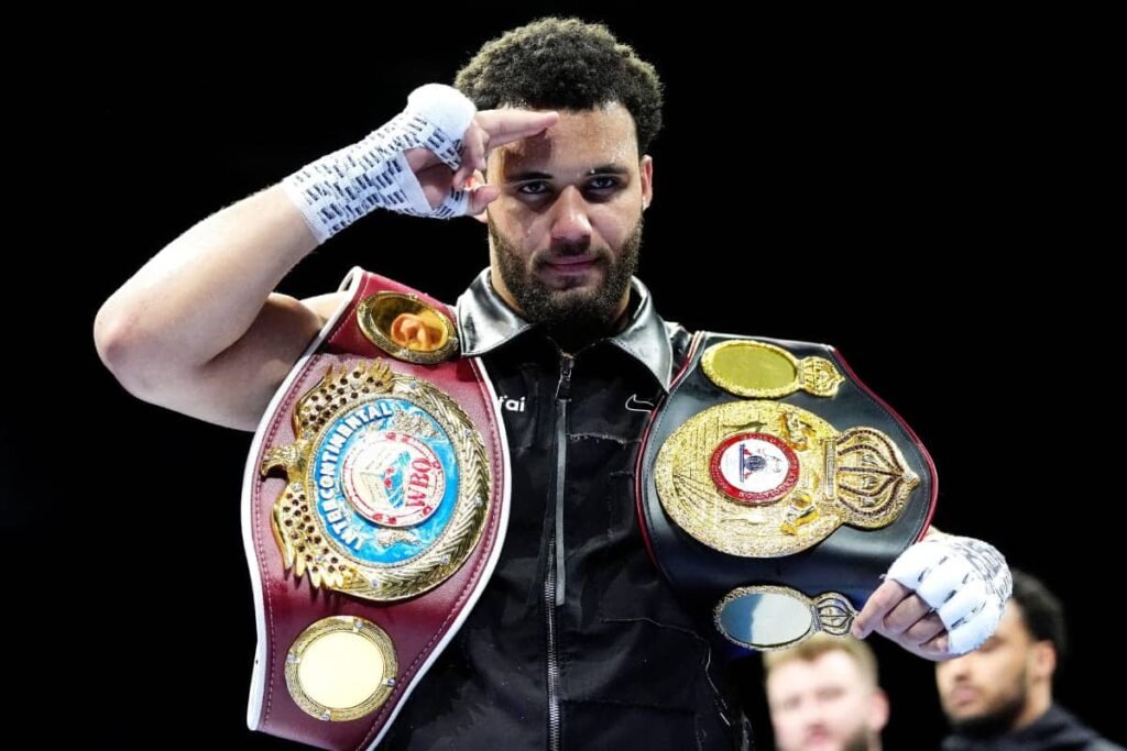 Why 'Greek god' Anthony Joshua is 'different' to boxing sensation – and how video helped land Jermaine Franklin KO to move up Usyk 'pecking order'