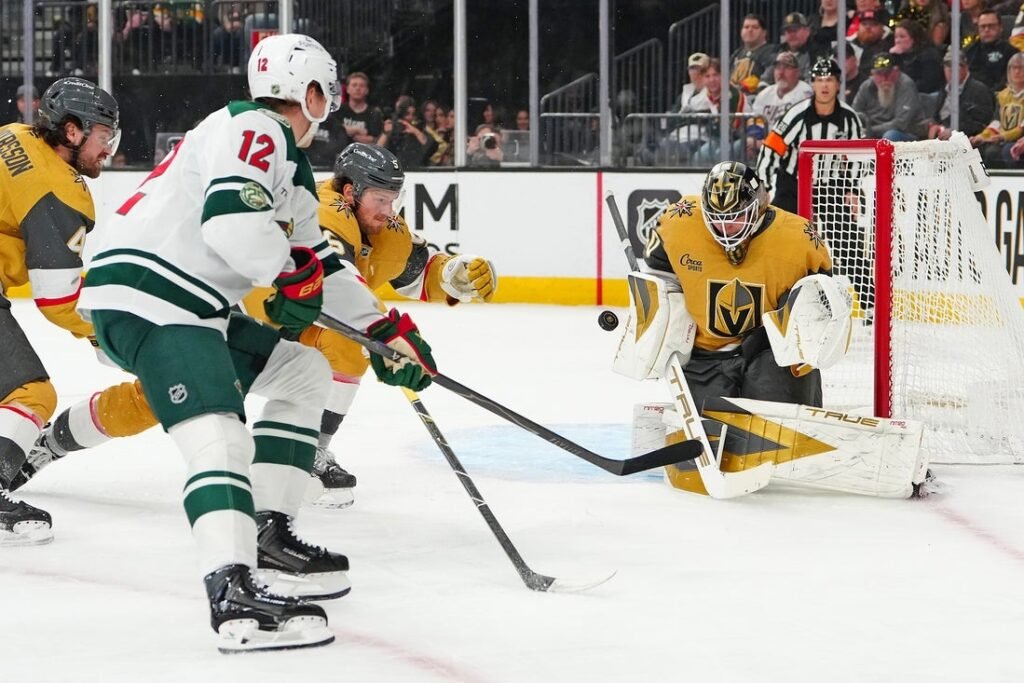 Wild get strong debut from Michael McCarron, topple Golden Knights