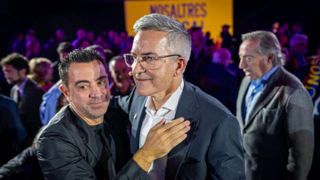 Xavi responds after scathing Joan Laporta attack