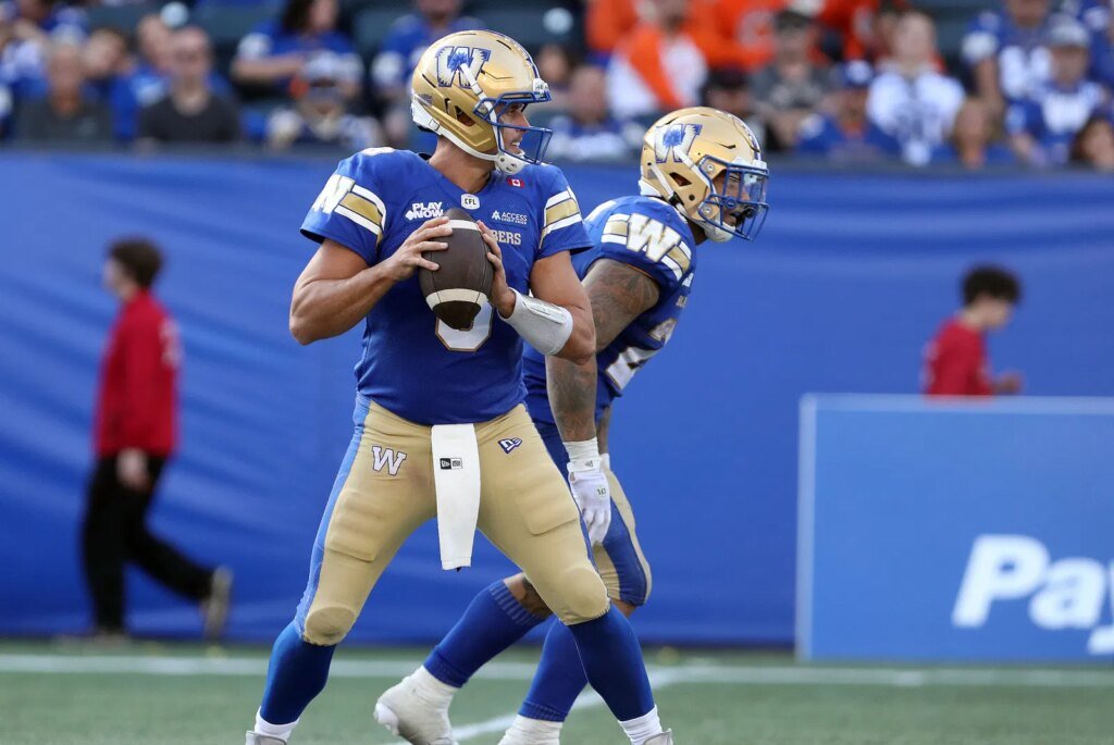 Zach Collaros restructures 2026 CFL contract with Winnipeg Blue Bombers
