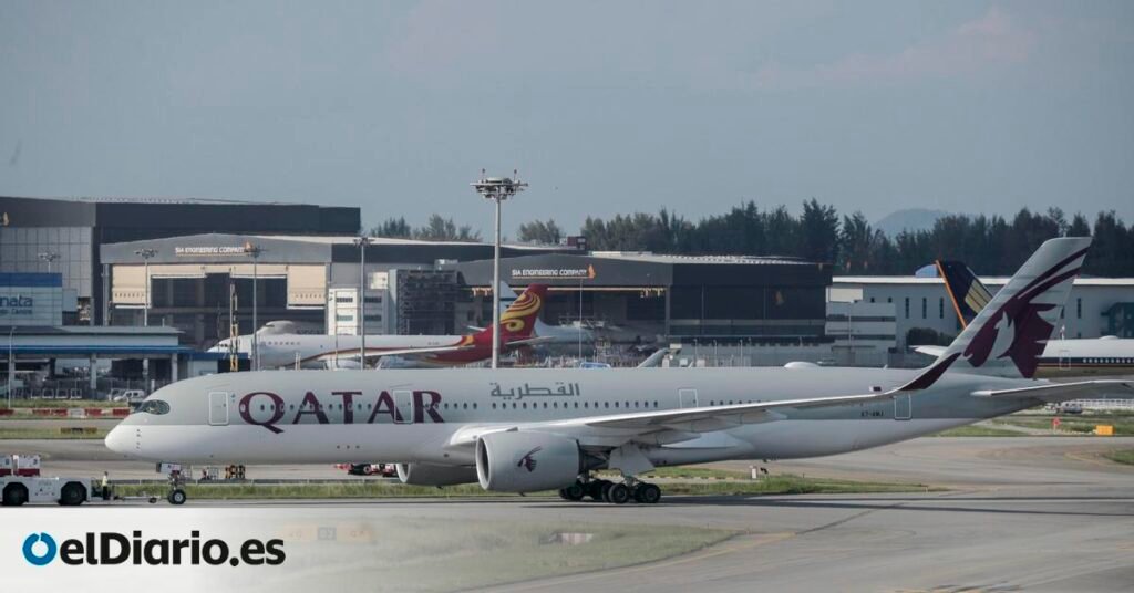 ya son casi 20 los aviones de Qatar Airways que protege el aeropuerto turolense