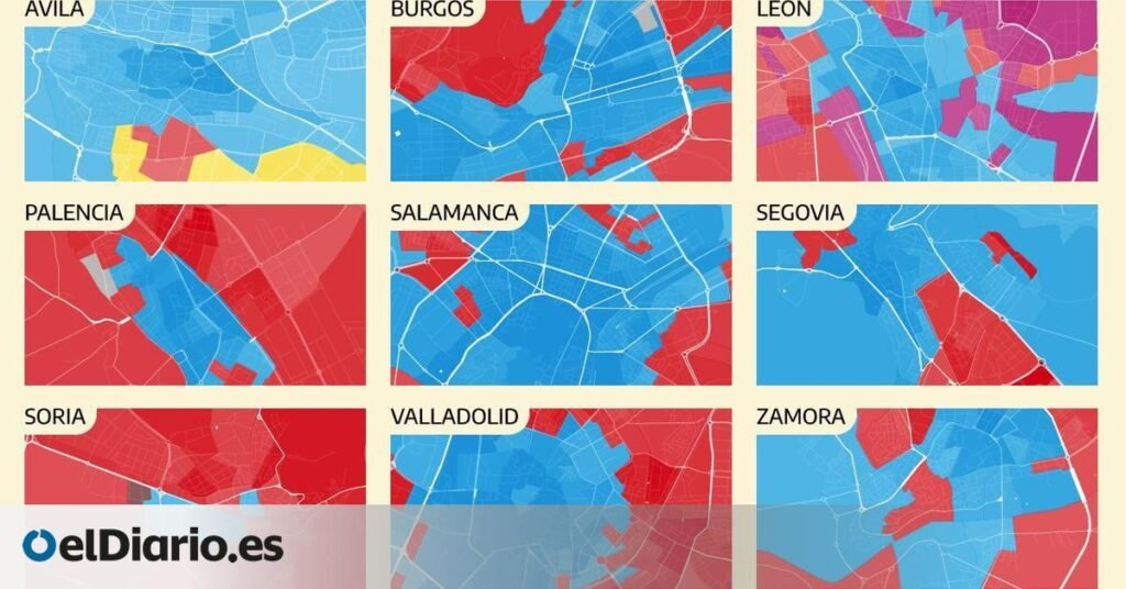 ¿Qué han votado tus vecinos? Los resultados de las elecciones en Castilla y León 2026, calle a calle ¿Qué han votado tus vecinos? Los resultados de las elecciones en Castilla y León 2026, calle a calle