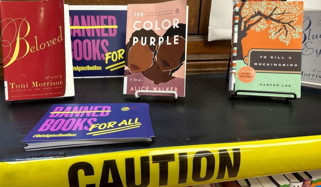 Book bans and attempted bans remain at record highs, with ‘Sold’ topping the list