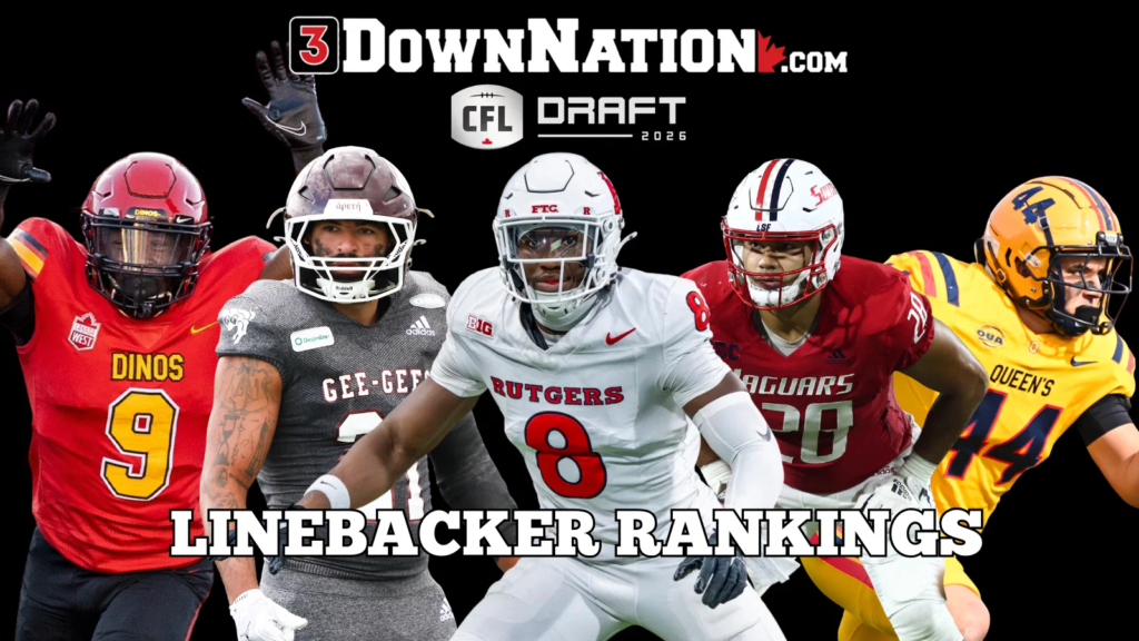 2026 CFL Draft position rankings: linebackers