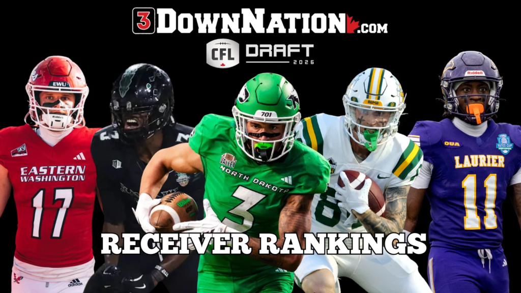2026 CFL Draft position rankings: receivers