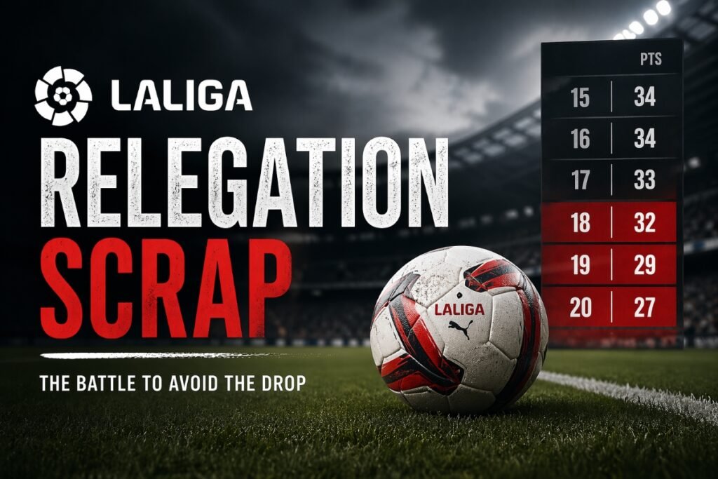 7 games to go and half of La Liga at risk — Who is going down?