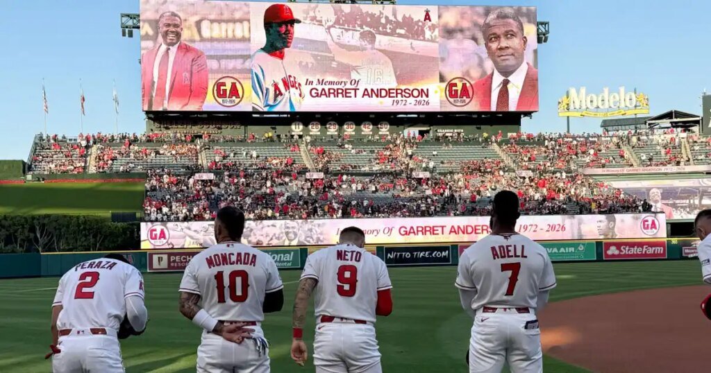 Angels Honor Late Garret Anderson In 1st Game After Tragic Passing