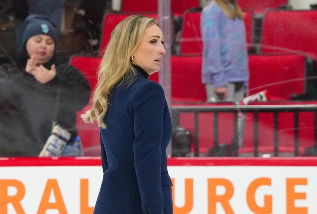 Assistant coach Jessica Campbell leaving Kraken