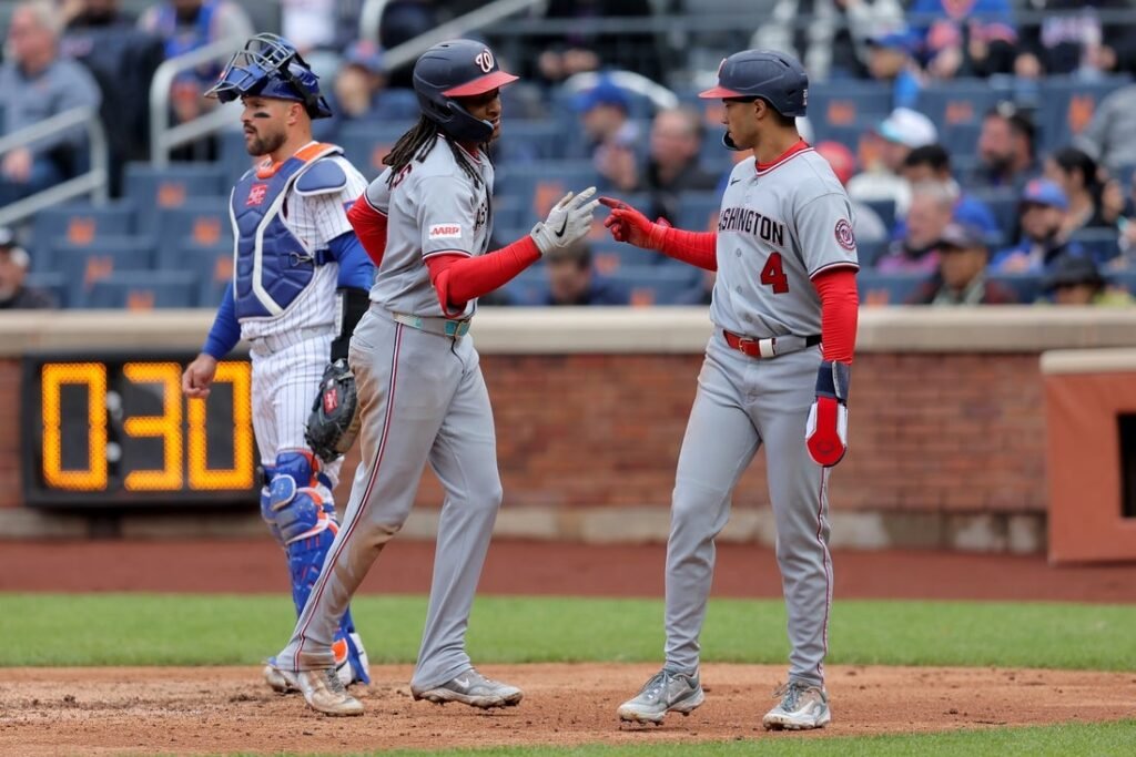 CJ Abrams, Nationals add to Mets' slide with 1-run win