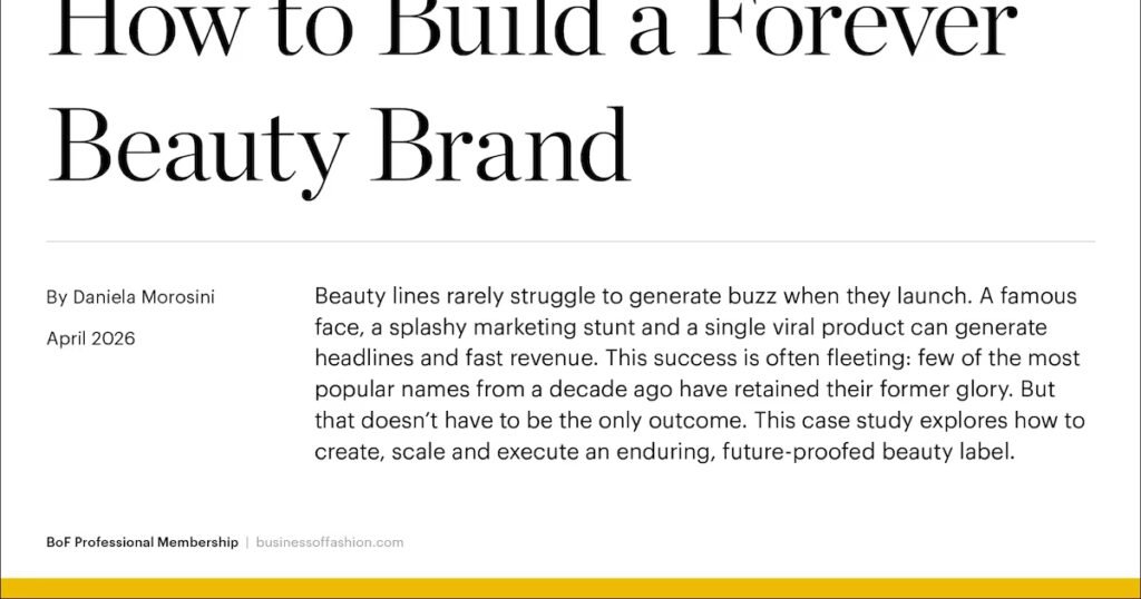 Case Study | How to Build a Forever Beauty Brand