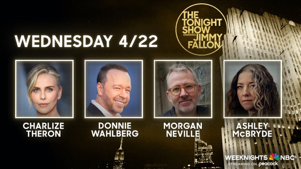 Charlize Theron And Donnie Wahlberg Set To Appear On Tonight Show Together