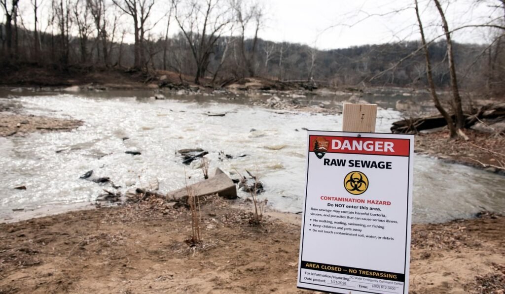 DOJ, Maryland sue DC Water over Potomac River sewage spill