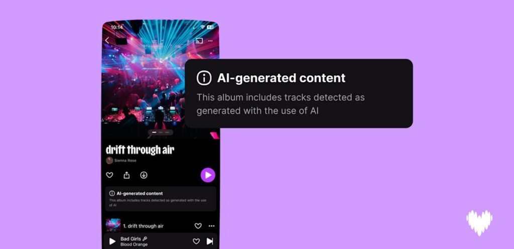 Deezer says AI-made songs make up 44 percent of daily uploads