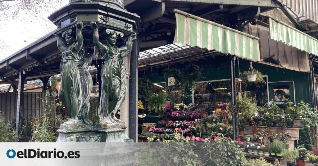 El mercado de las flores parisino que es un paseo imprescindible en primavera